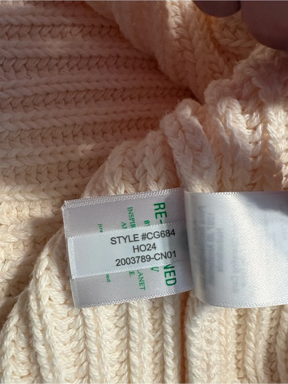 J. Crew Heritage Cotton Fisherman Crewneck Sweater L Cream Chunky Nautical